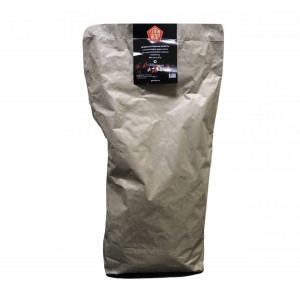 Топливный древесно-угольный брикет "ГЛАВЖАР" (пакет 10 кг) bk