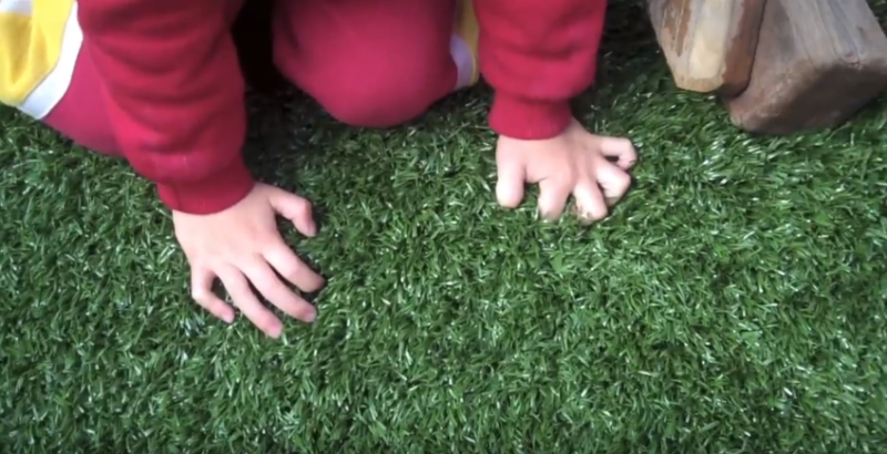 Искусственная трава для детской площадки в Краснодаре